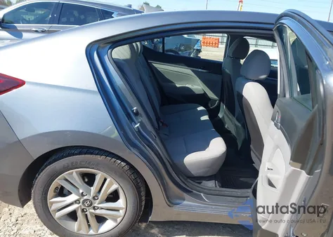 2019 Hyundai Elantra Sel from USA, damaged, VIN 5NPD84LF1KH458041